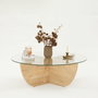 Hanah Home Mesa de centro Lily - Sapphire Oak